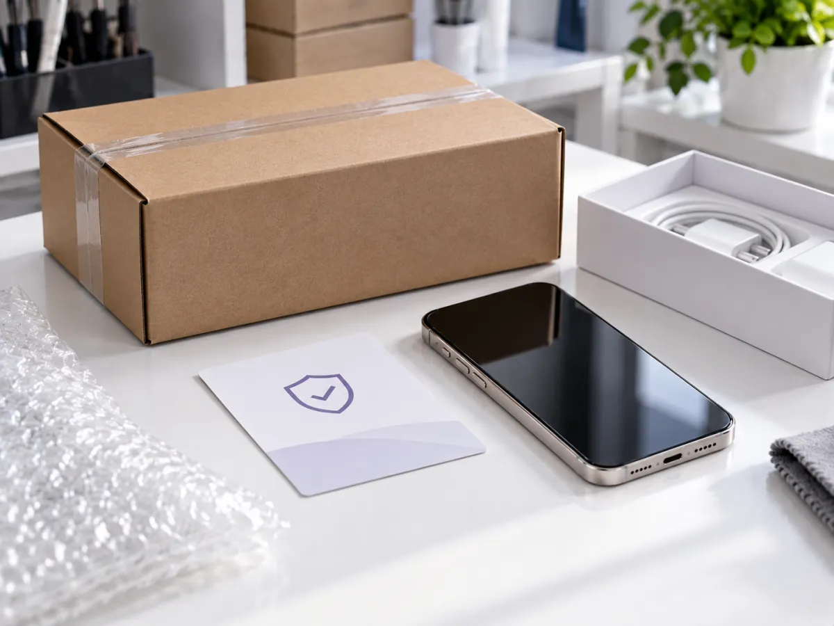 Garantili yenilenmiş telefon teslimatı
